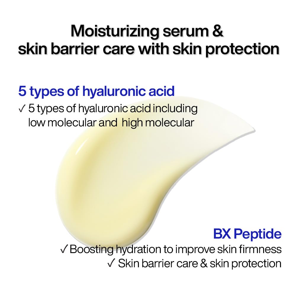 IOPE hand applying serum demonstrates targeted wrinkle and pore attention.