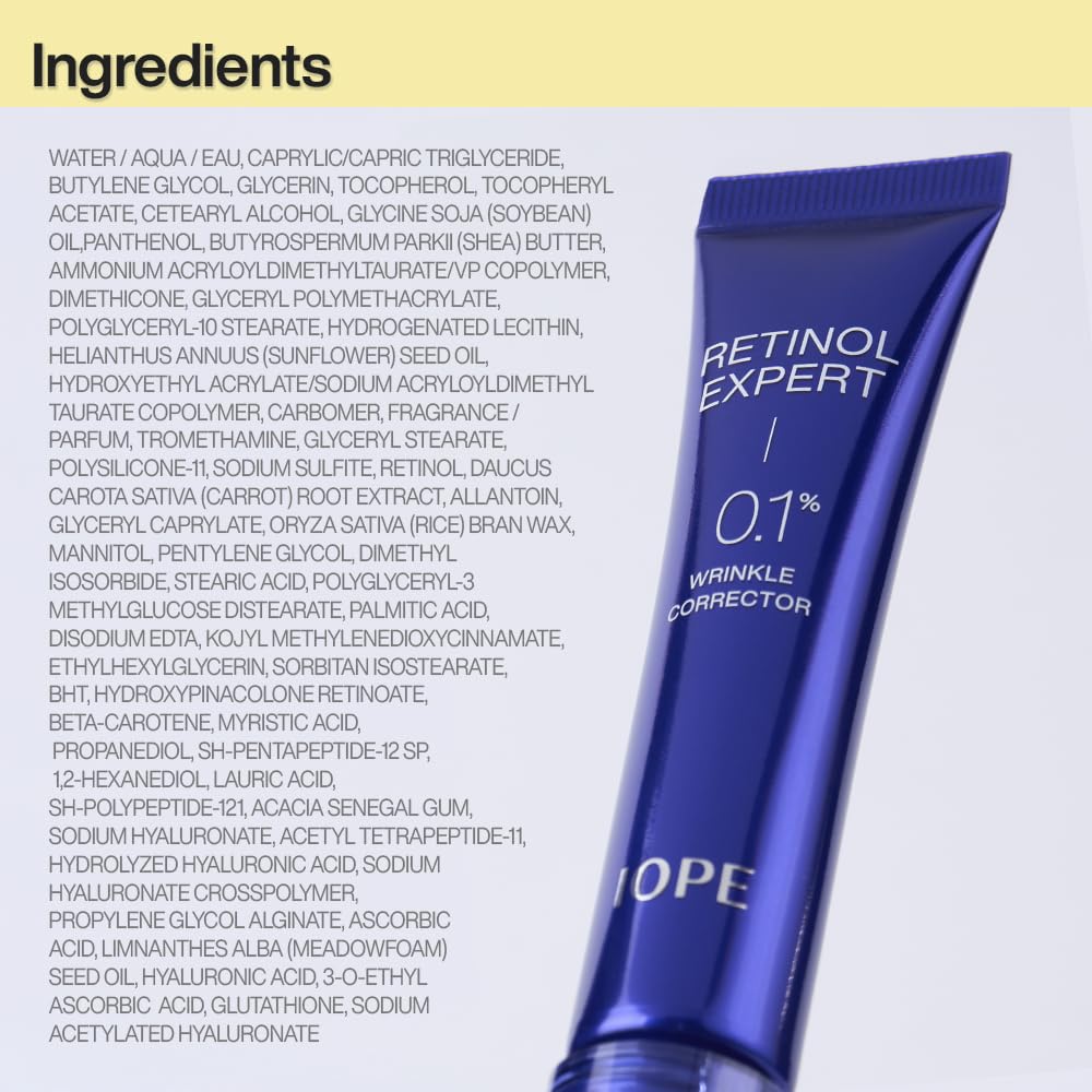 IOPE Retinol Expert envase seguro, sistema de protección contra la oxidación