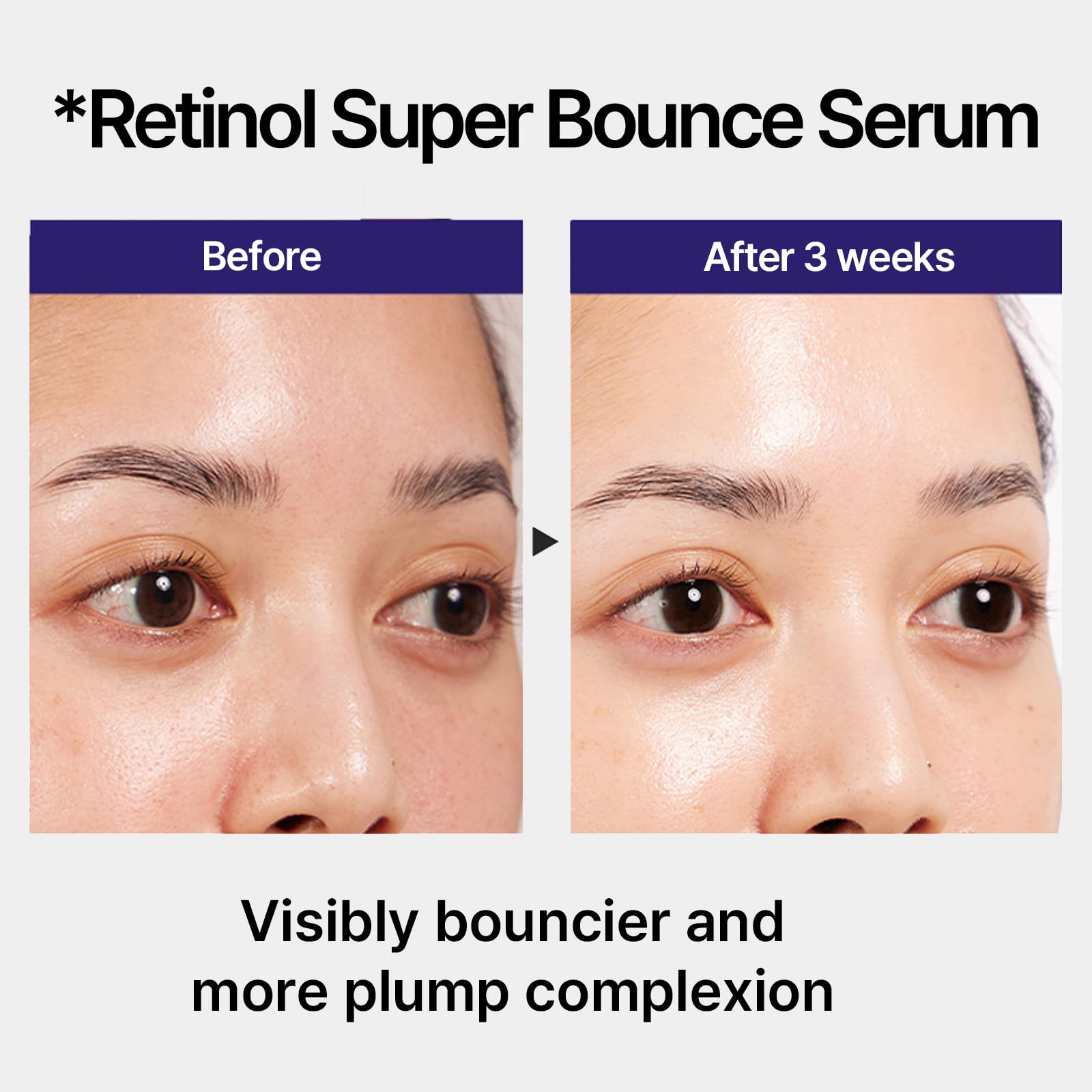IOPE Serum texture on skin showing lightweight absorption for beginners.