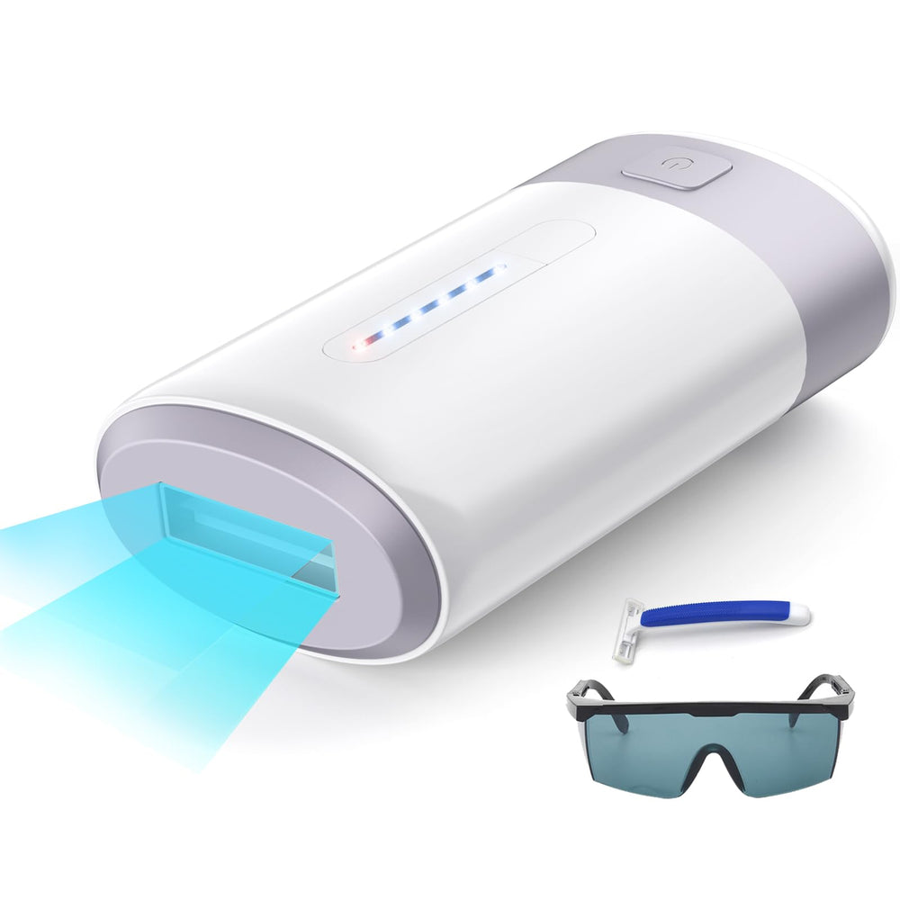 Iouniya laser hair removal device front view for at-home smooth skin