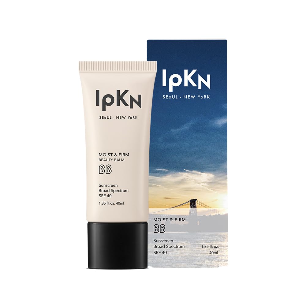 IPKN Moist & Firm BB Cream showing hydration glow for natural radiance.