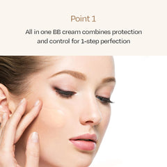 IPKN Moist & Firm BB Cream SPF40 with broad-spectrum protection for daytime wear.