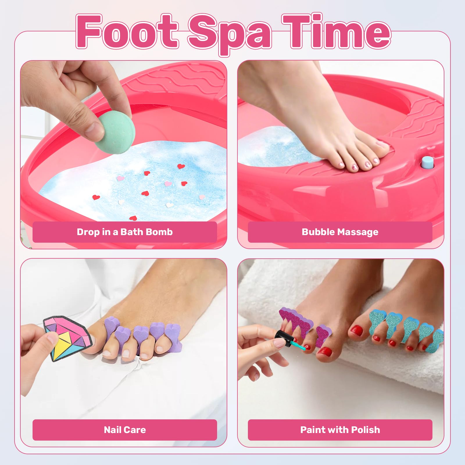 IPOOLTENG eye mask and beauty bowl for cozy pretend spa sessions