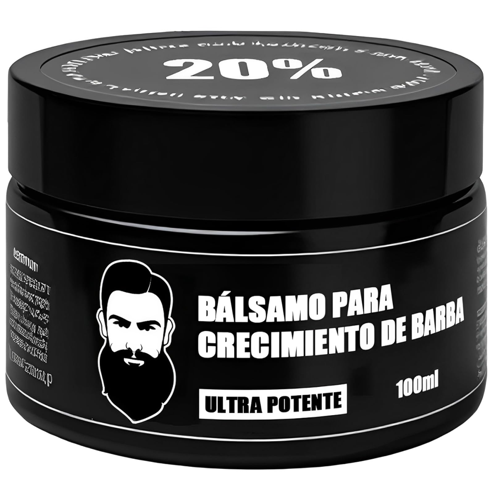ipxkwll beard-stimulating-balm bottle for convenient daily beard care
