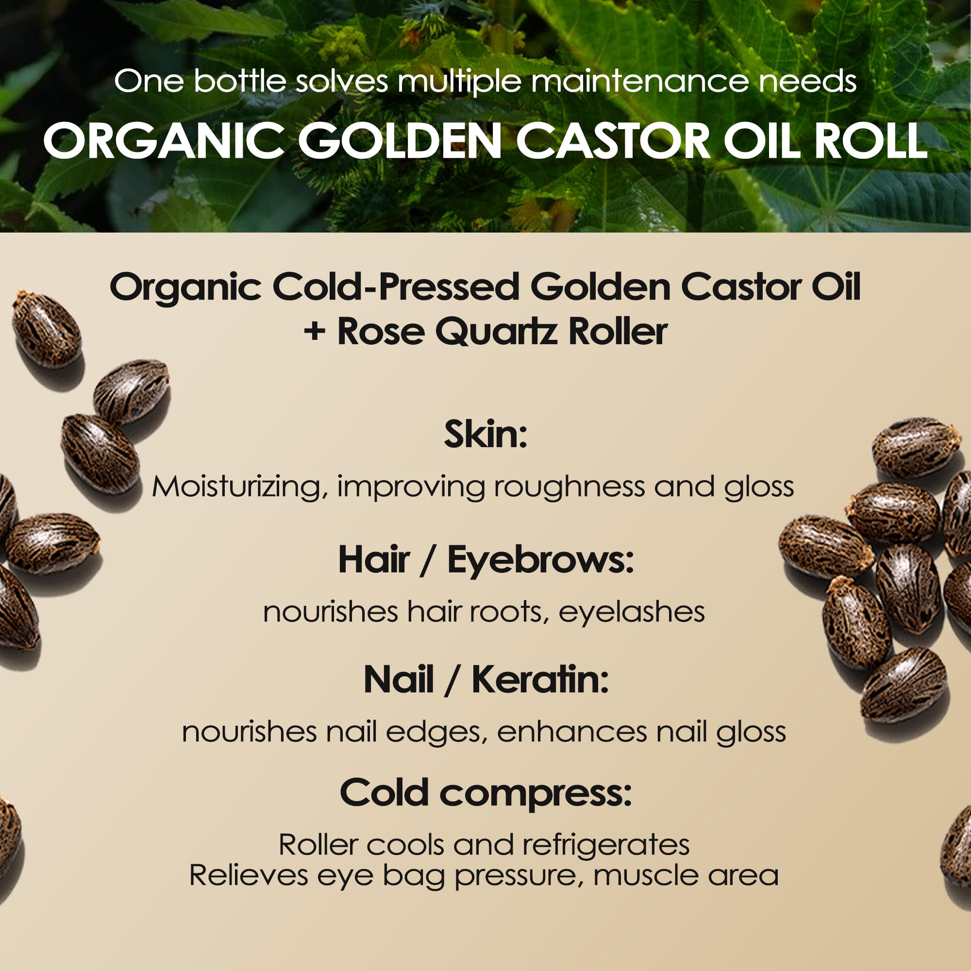 ipxkwll castor oil travel bottle shown in purse for quick touch-ups.