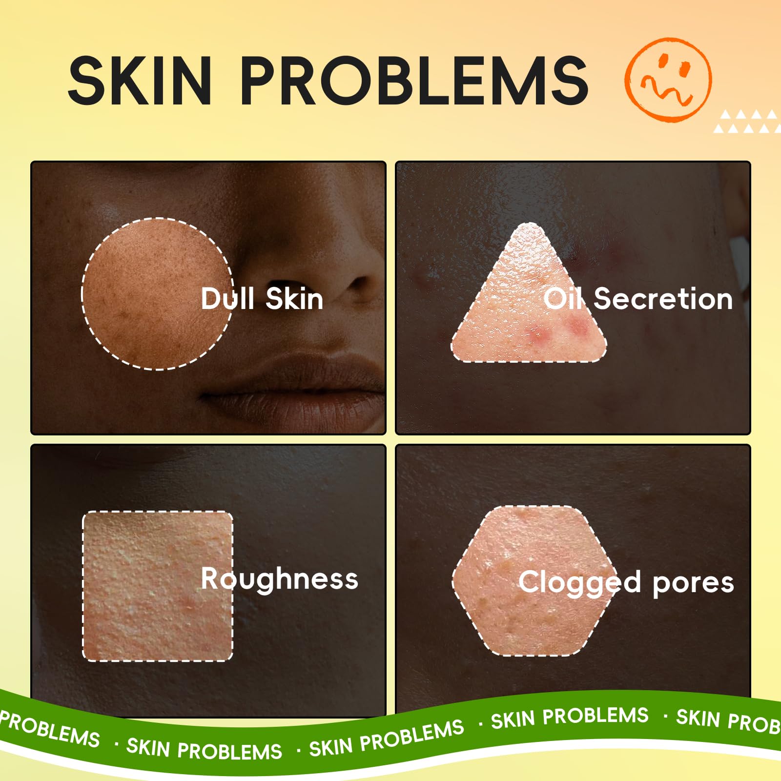 QUIYUM Yuzu Salicylic Acid Masks pack unclogs pores and mattifies shine