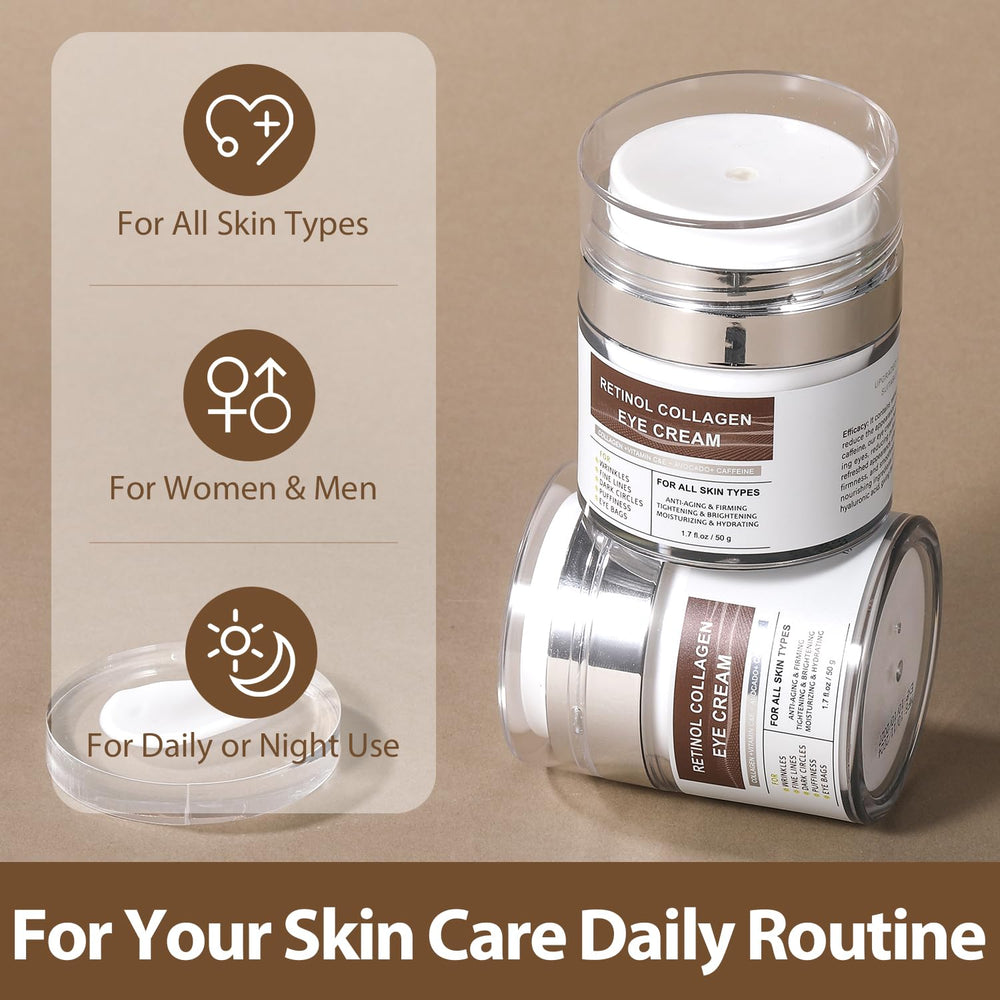 IREV eye cream easy day-and-night application near eyes