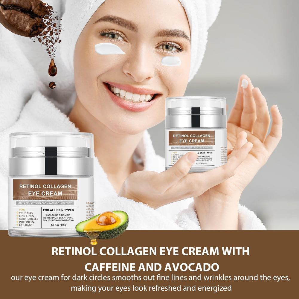 IREV eye cream firming under-eye area close-up