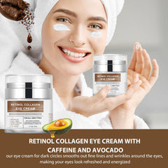 IREV eye cream firming under-eye area close-up