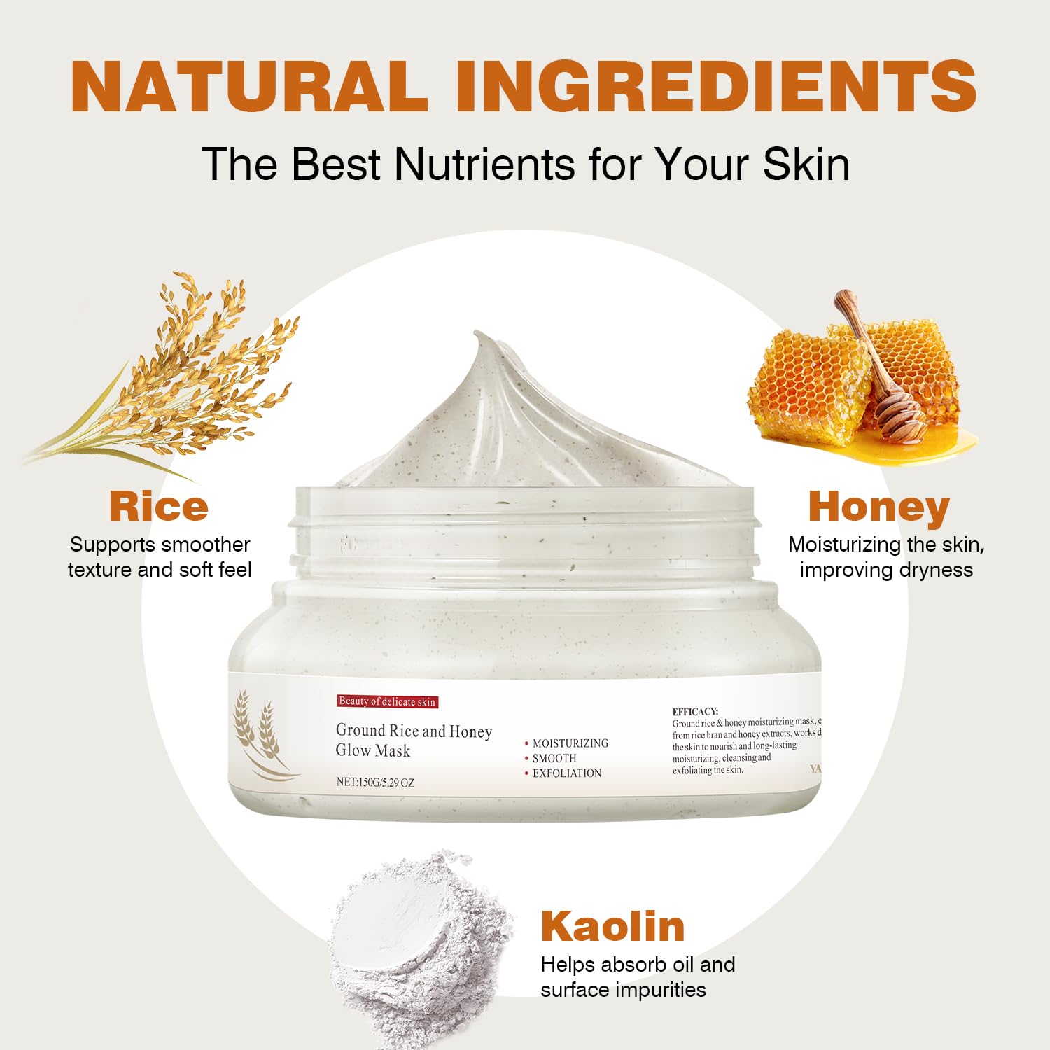 IREV Face Mask pore-cleansing close-up illustrating cleaner pores