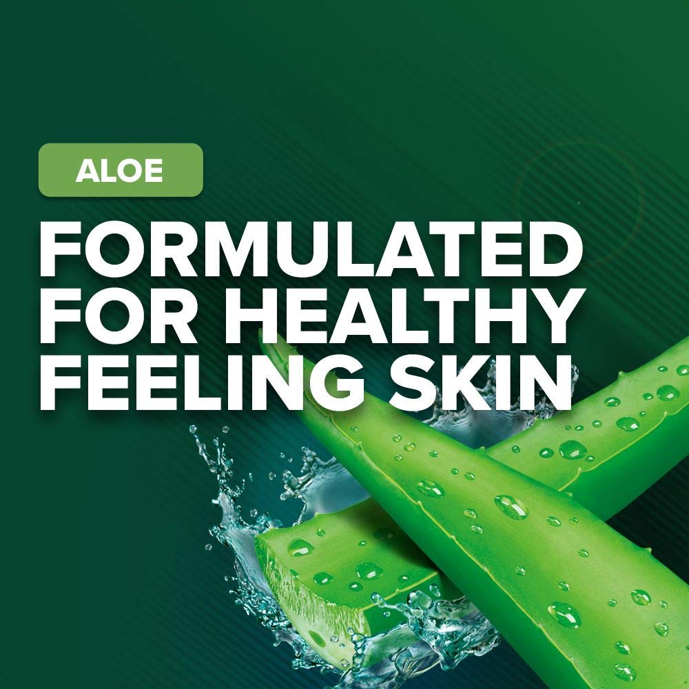 Irish Spring Aloe Body Wash moisturizes skin for a hydrated feel