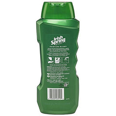 Irish Spring Moisture Blast 24hr freshness graphic emphasizes staying fresh after workouts