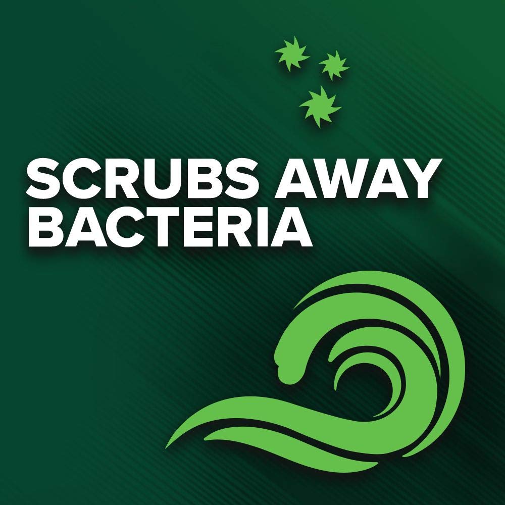 Irish Spring Moisture Blast water droplets photo suggests refreshing cleanse with hydration