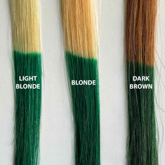 IROIRO coconut oil infusion closeup emphasizes nourishing hydration during color process.
