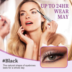Iron Wand Mascara 3D curling effect lifts and defines lashes.