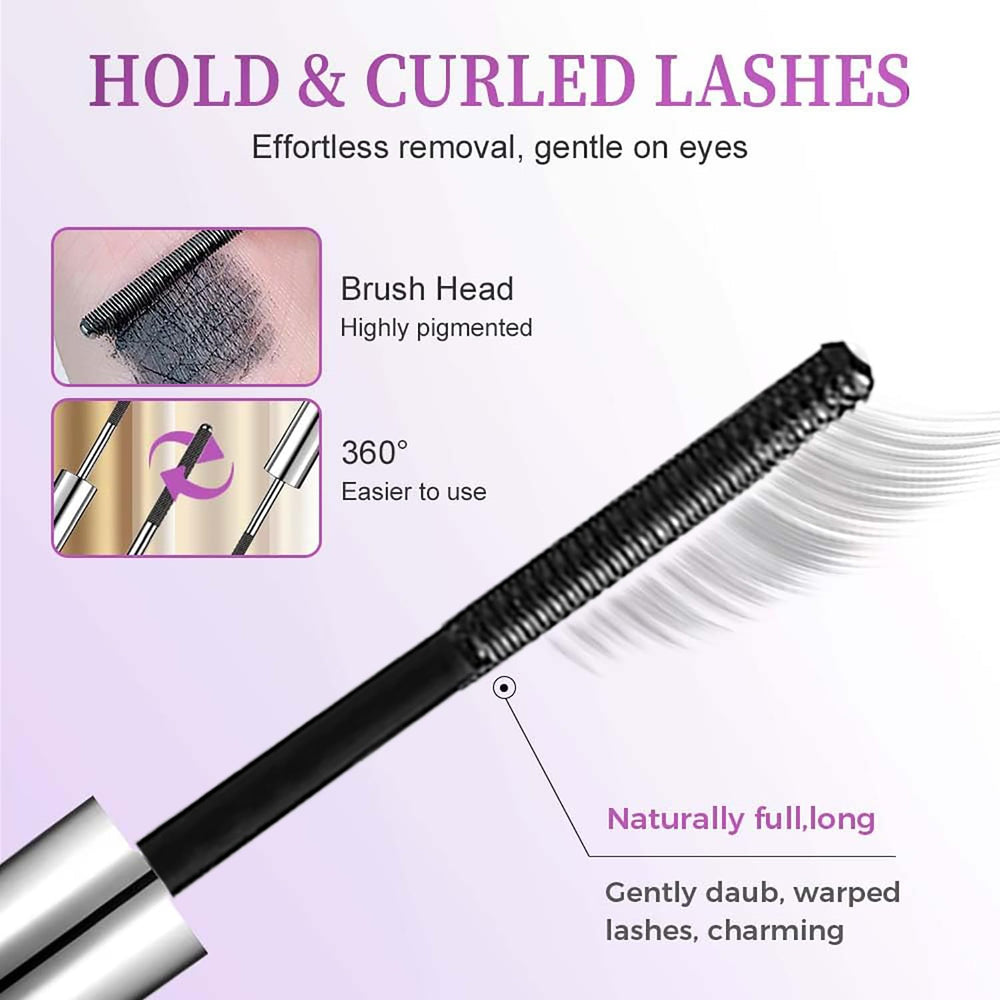 Iron Wand Mascara premium metal wand packaging for luxury feel.