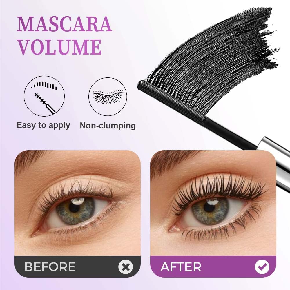 Iron Wand Mascara gentle removal with easy-to-clean lashes.