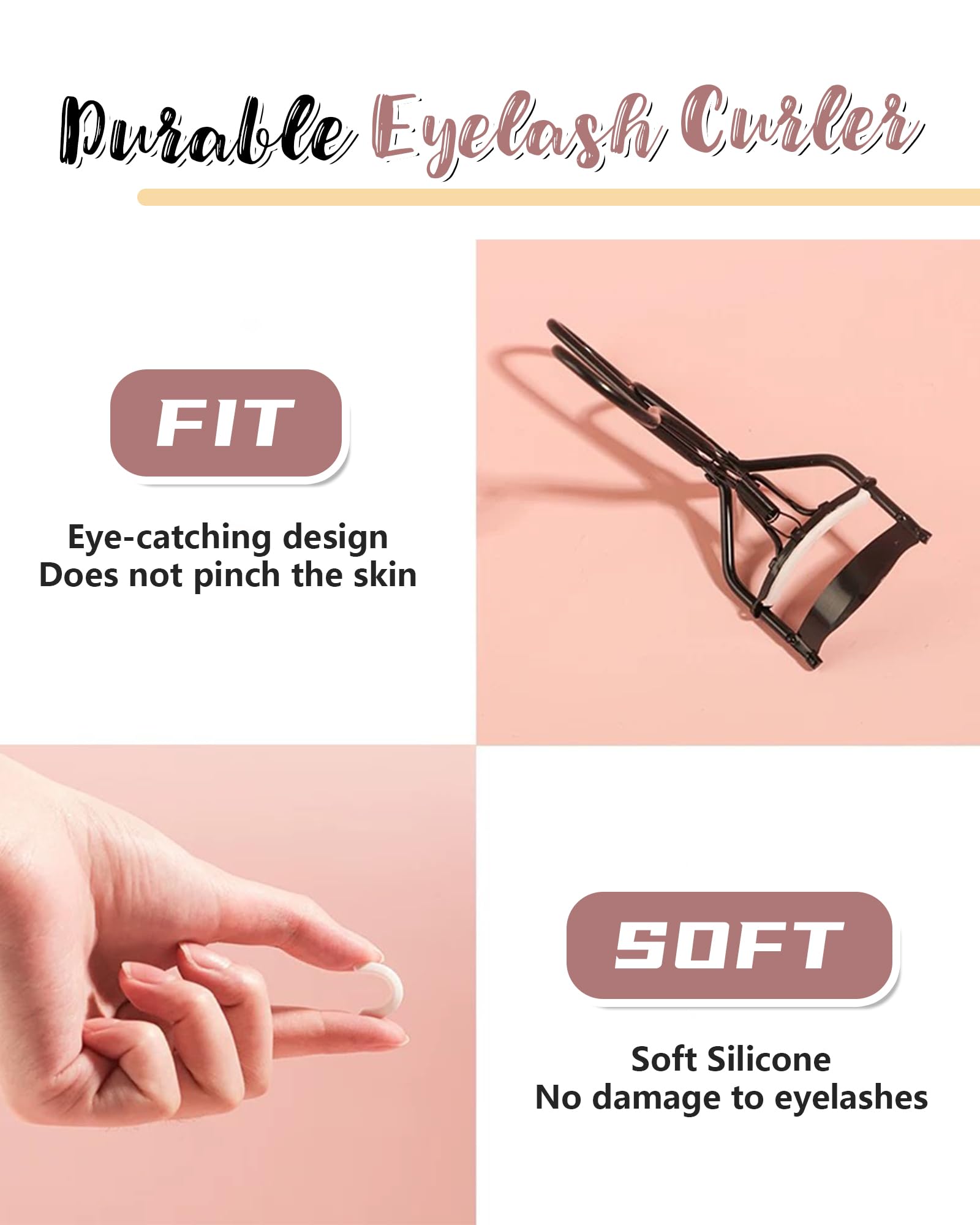 Iron Wand Mascara waterproof formula resists sweat for all day wear.