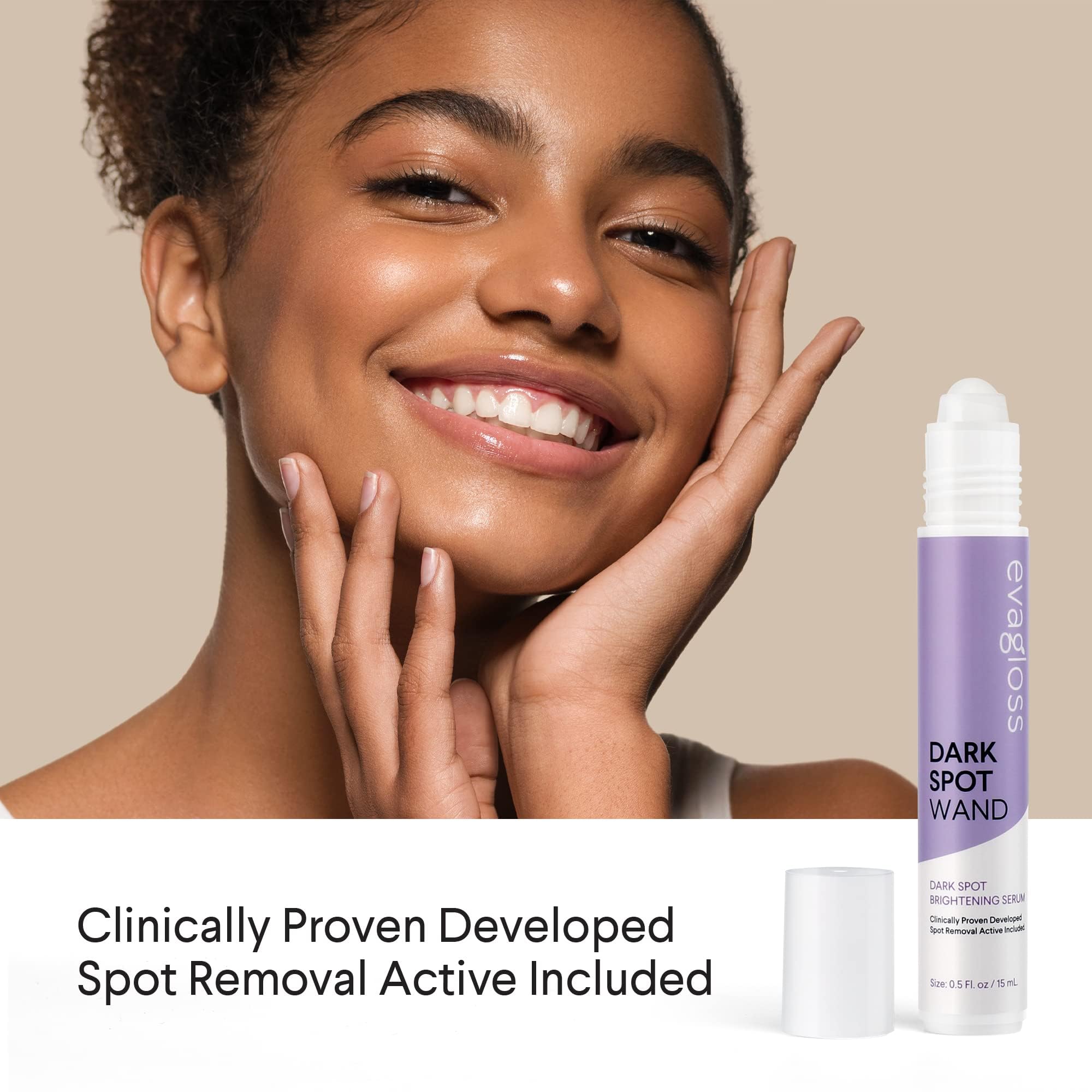 irreshine dark-spot face wand rollerball closeup for mess-free application