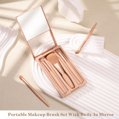IRYCSSCE brushes with soft fluffy bristles for natural even powder transfer