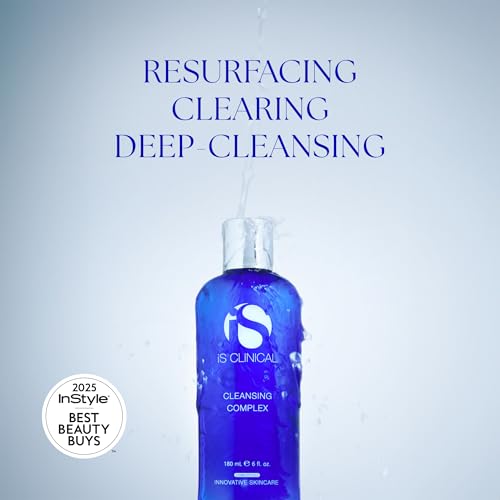 iS CLINICAL Cleansing Complex lather shows deep clean that smooths and softens skin