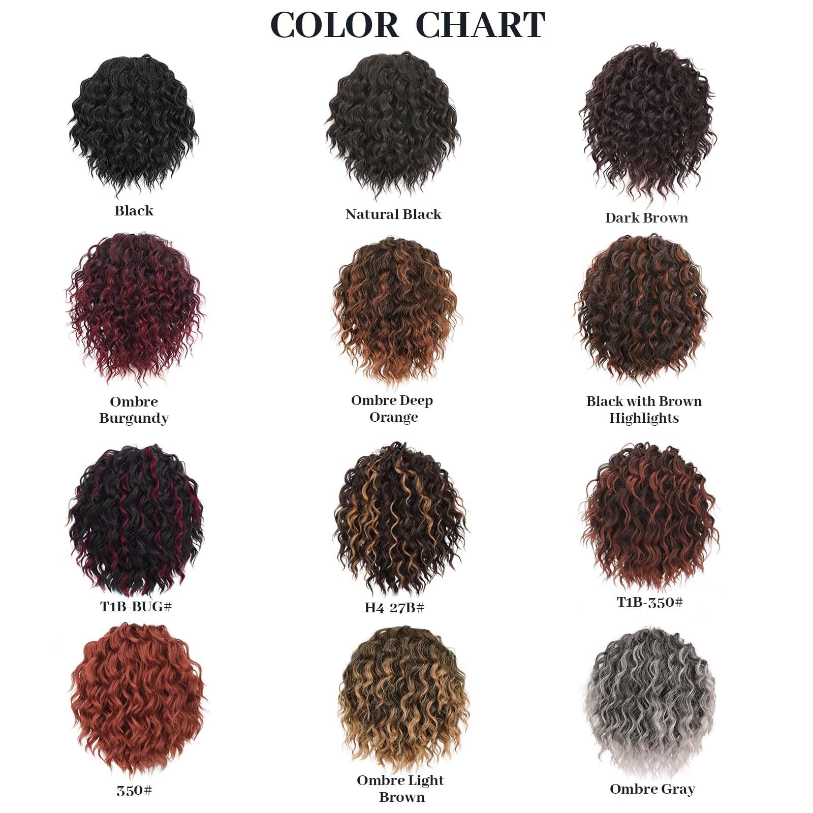 Isaic ponytail extension 8in jet black in-motion illustrates lively curls.