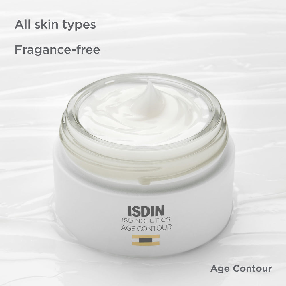 ISDIN Age Contour Cream night routine shot hints at overnight rejuvenation benefits