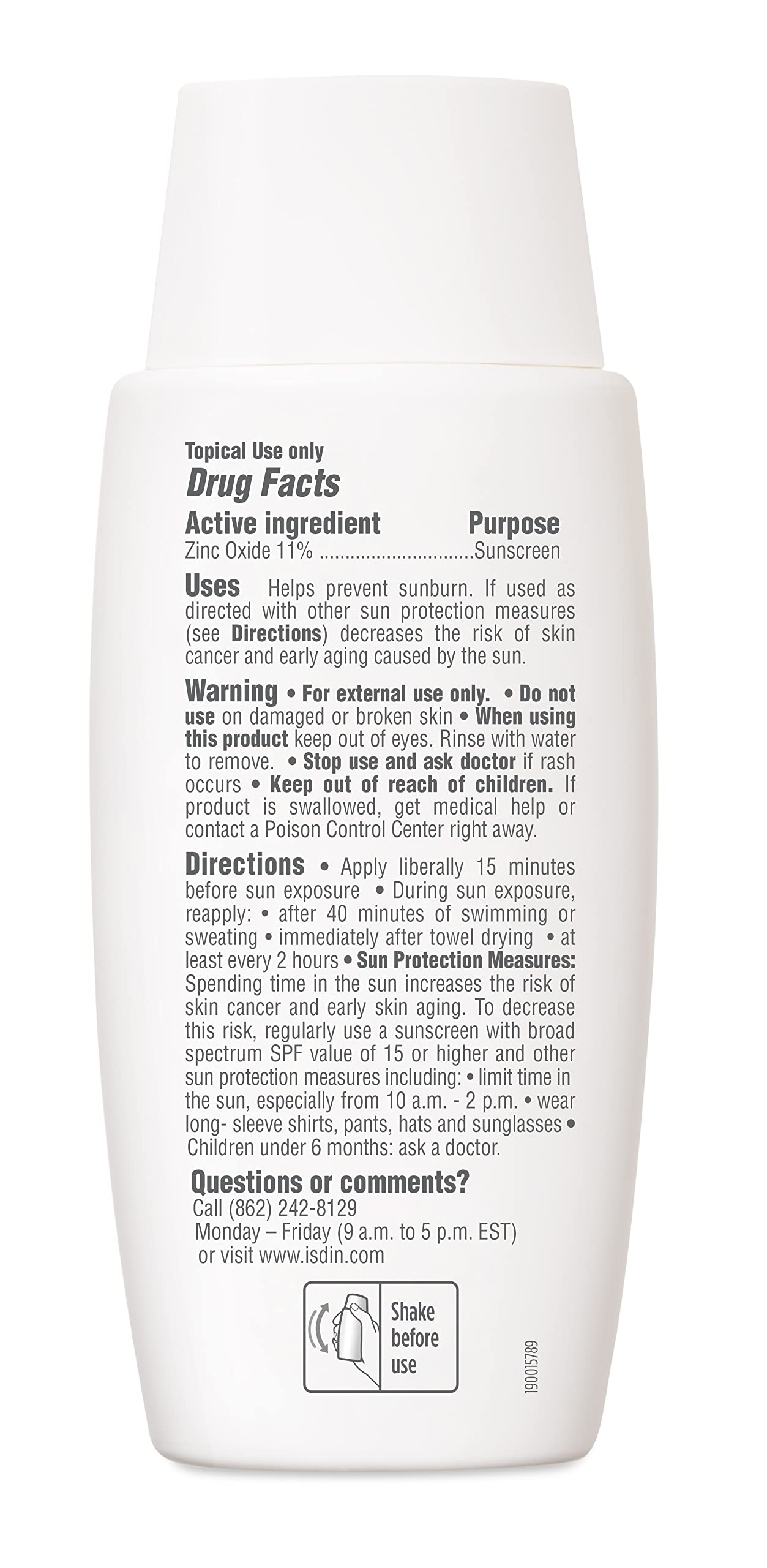 ISDIN Eryfotona Actinica face application steps demonstrates easy morning routine for protective skincare