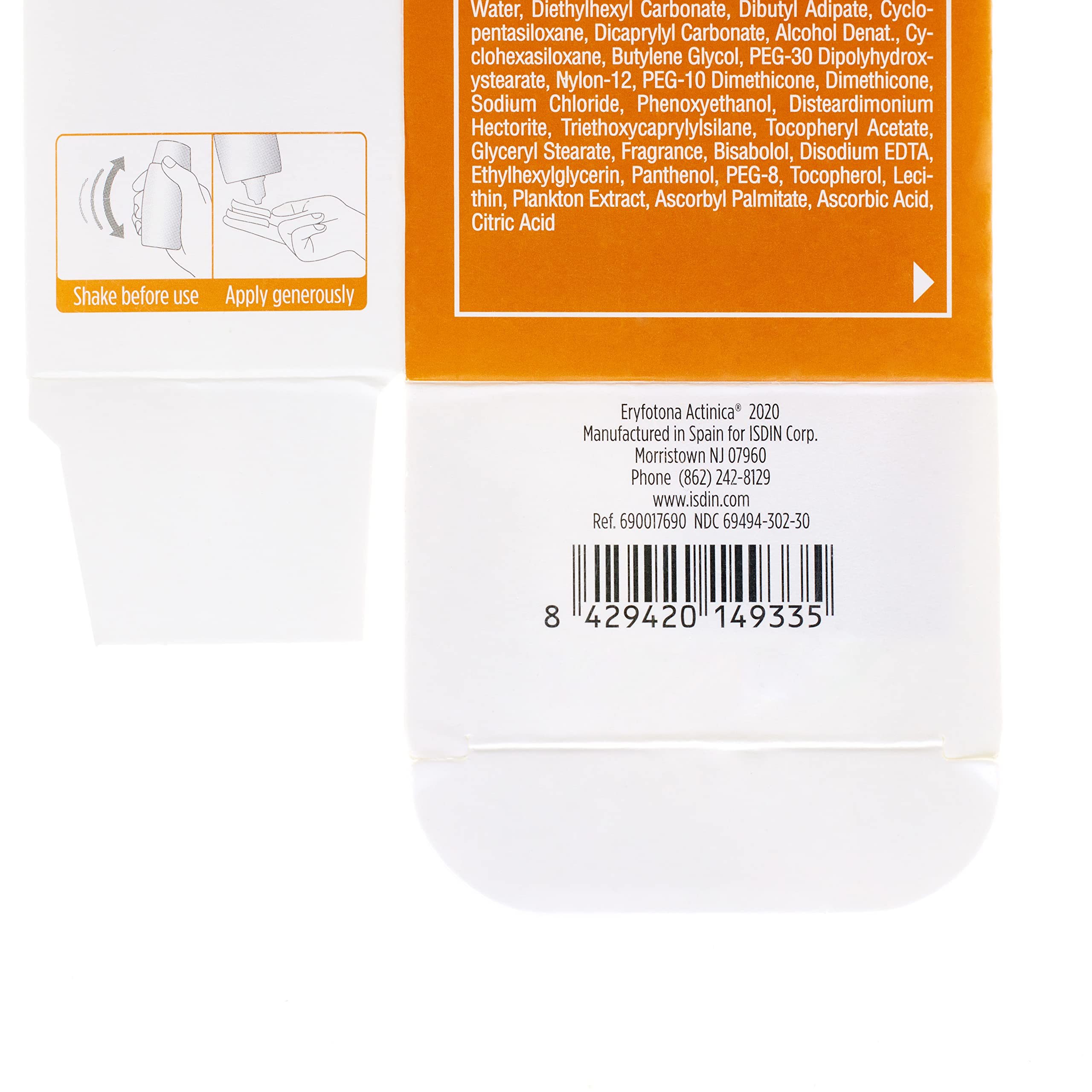 ISDIN Eryfotona Actinica sensitive-skin friendly formula suits delicate skin types with mineral protection
