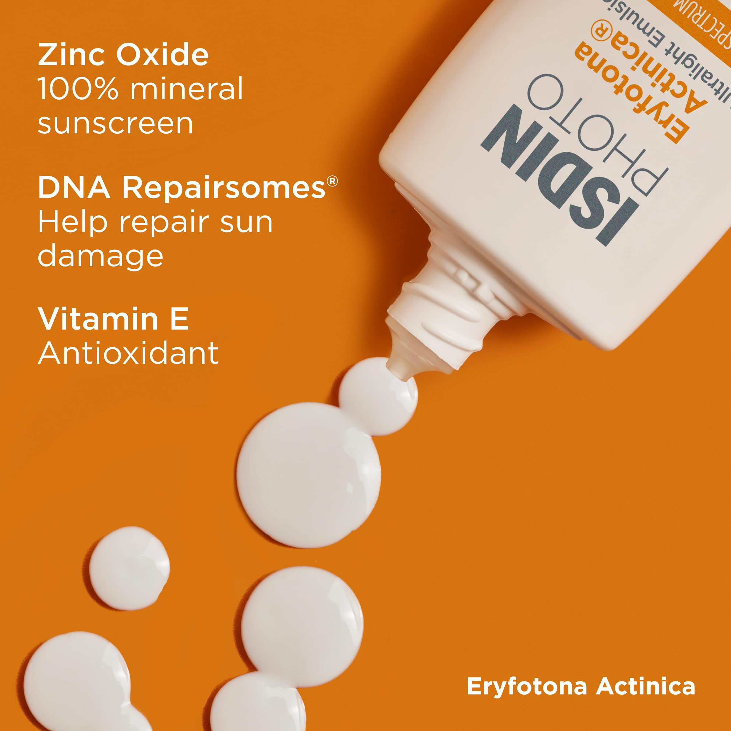ISDIN Eryfotona Actinica applied under makeup for a smooth base