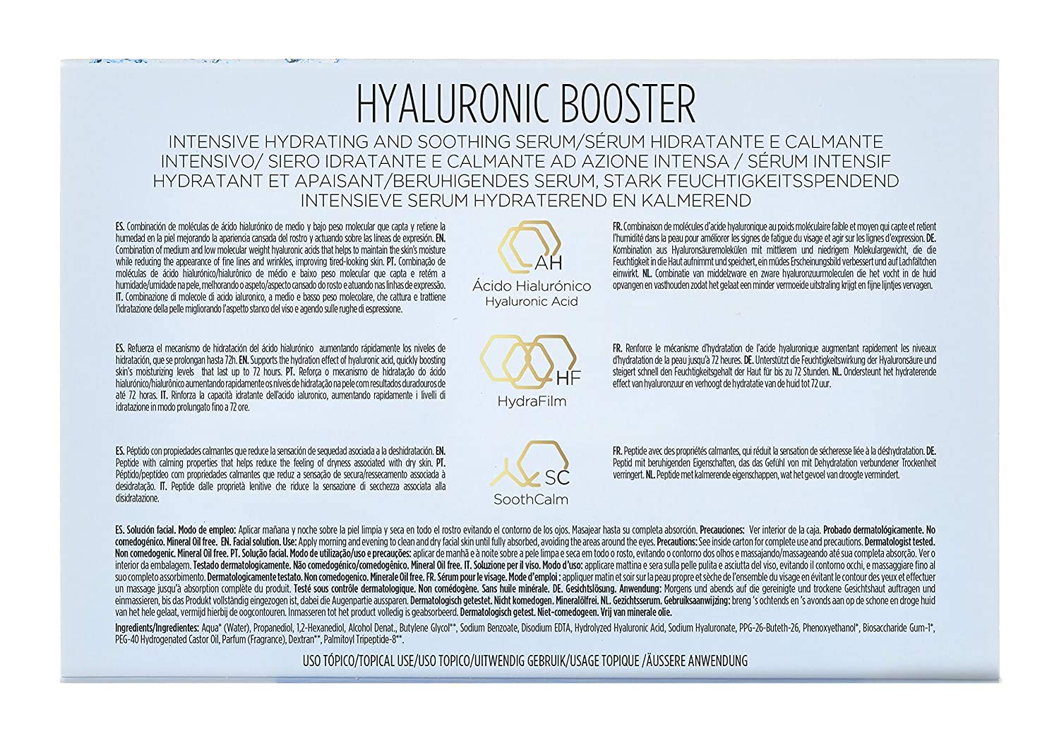 ISDIN Isdinceutics booster glow after use with refreshed, hydrated complexion.