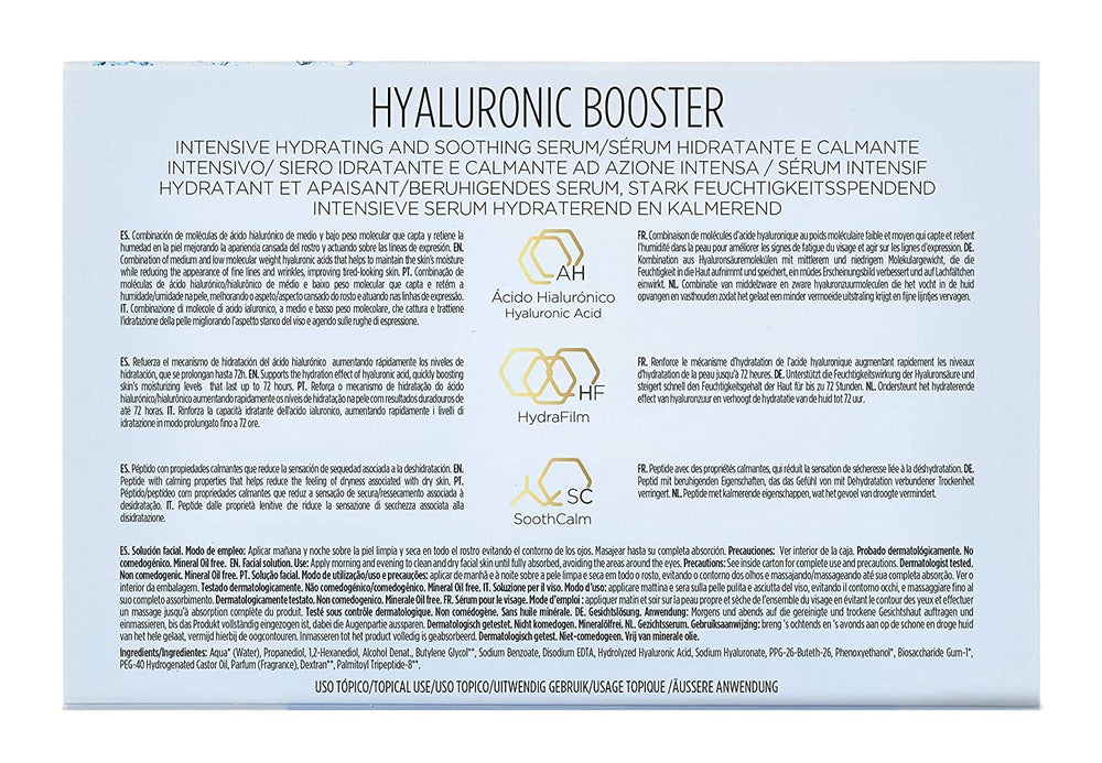 ISDIN Isdinceutics booster glow after use with refreshed, hydrated complexion.