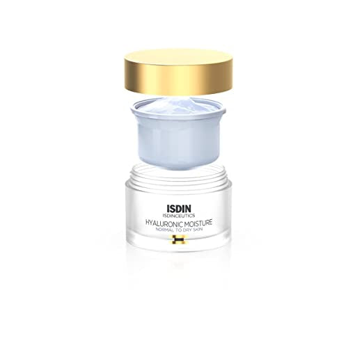 ISDIN Isdinceutics Eco-Refill pump action shot showing fast absorption