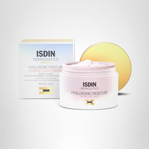 ISDIN Isdinceutics Hyaluronic Moisture sensitive-skin close-up for delicate complexions.