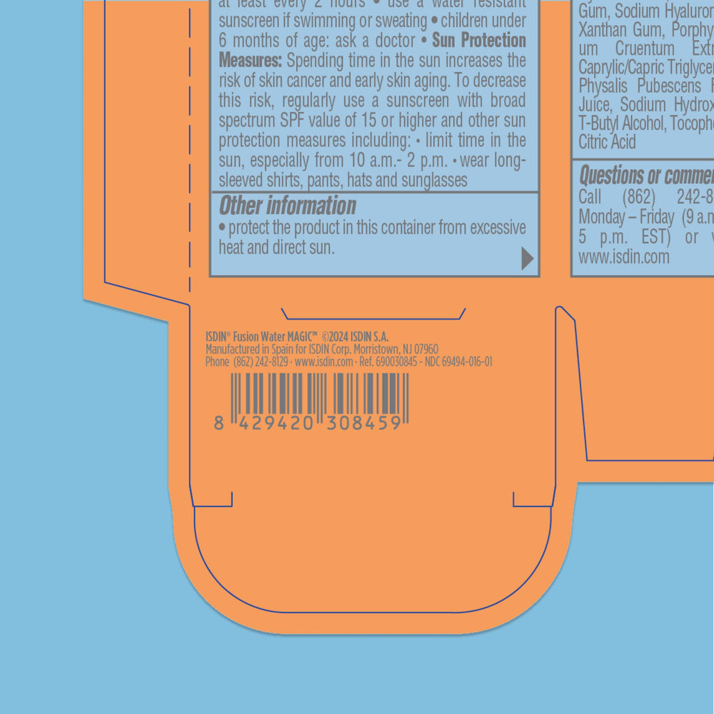ISDIN Mediterranean Algae Extract close-up highlights natural ingredients.