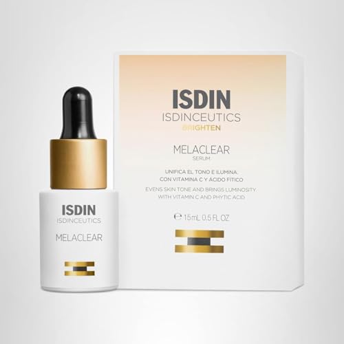 Isdin Melaclear packaging emphasizes fragrance-free and sulfate-free formula