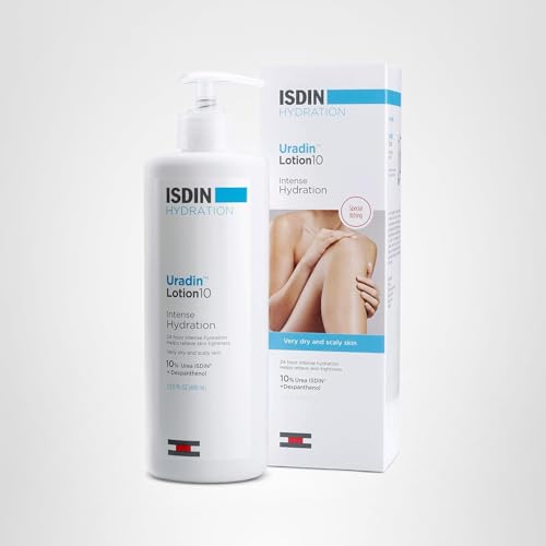 ISDIN Uradin very-dry-skin use-case suggests dexpanthenol relief.