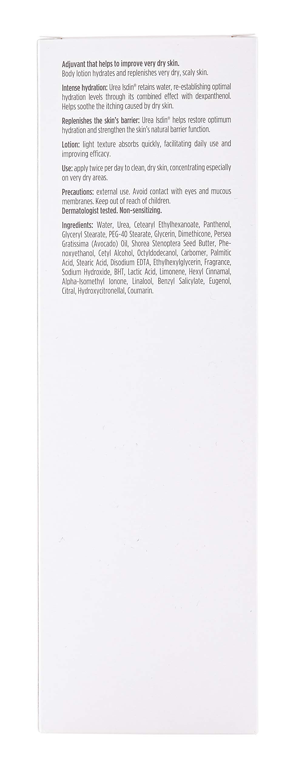 ISDIN Uradin 10% urea focus for deep hydration.