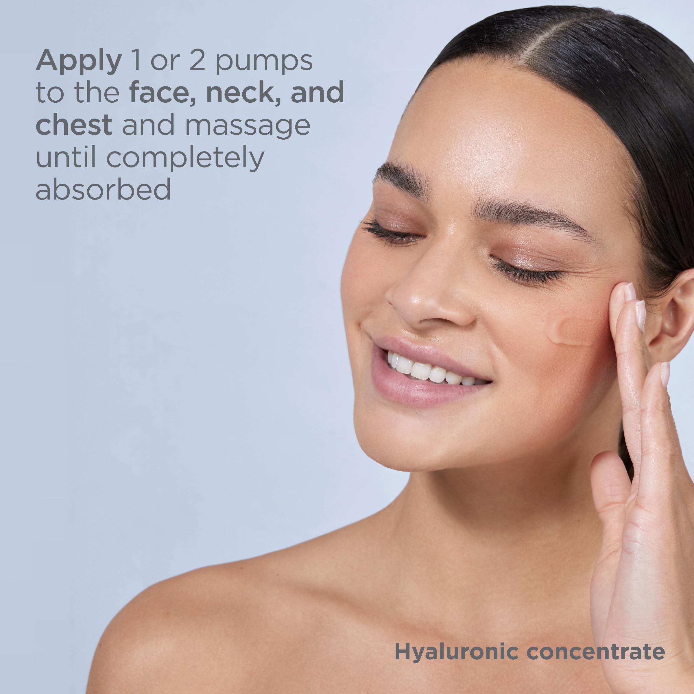 ISDIN Isdinceutics Hyaluronic Concentrate close-up of lentil extract indicating firming potential