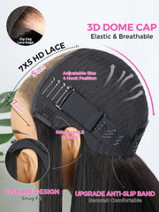 ISEE 12-inch bob wig showcases a versatile, low-maintenance everyday look