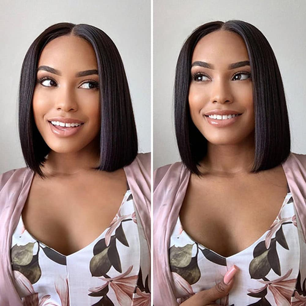 ISEE Pre-plucked hairline wig for easy, glue-free maintenance