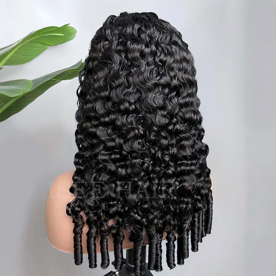 ISEE half-wig beginner-friendly wear-go for quick styling.