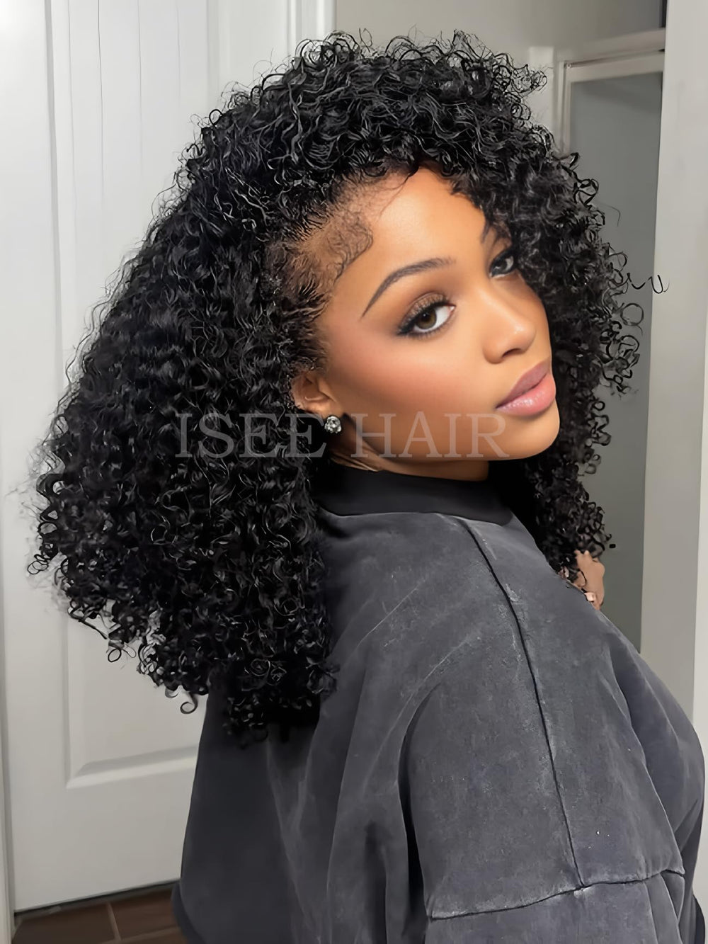 ISEE half wig density-180-percent delivers fuller, voluminous look.