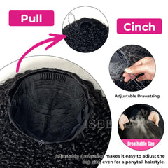 ISEE half wig seamless clip-ins reveals secure attachment