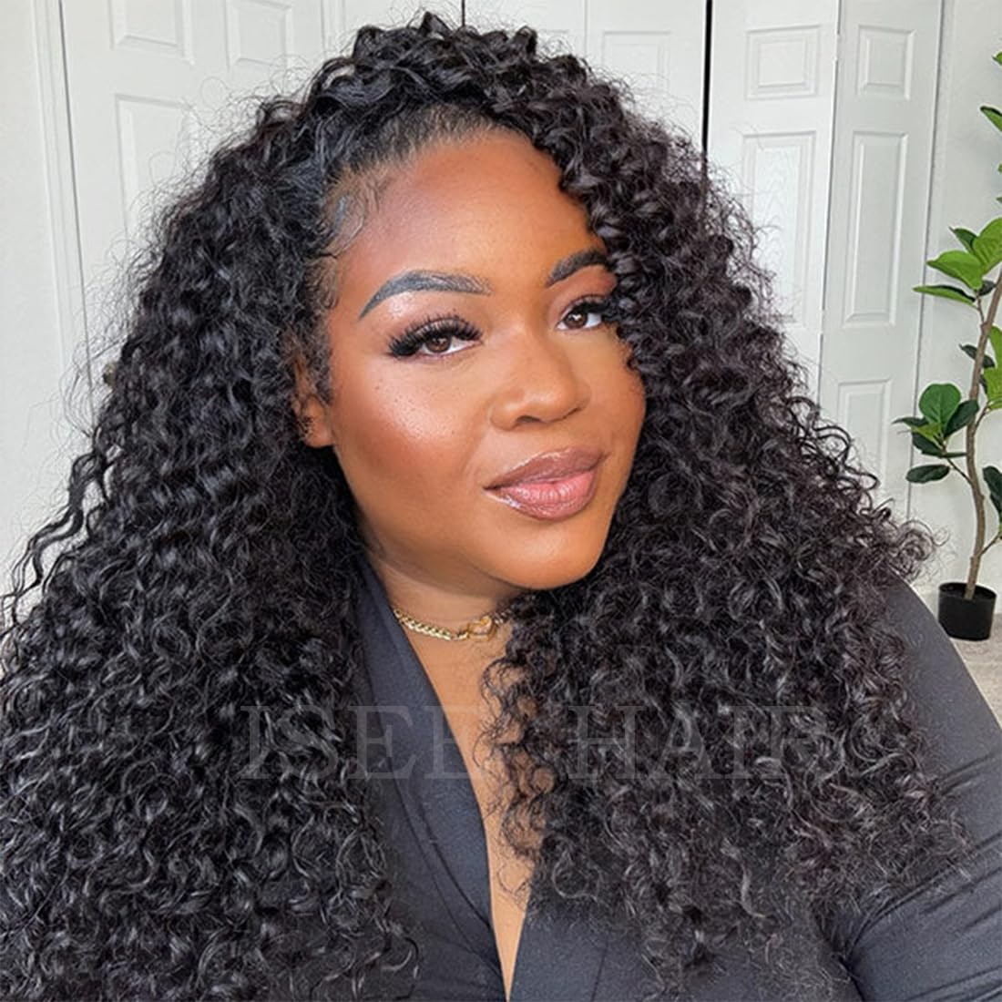 ISEE Half Wig style options half braids, easy to switch looks