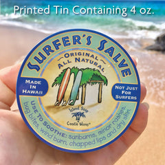 Island Soap & Candle Works Surfer's Salve olive-oil and beeswax texture