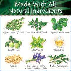 Isla nd Soap & Candle Works Surfer's Salve plantain-leaf ingredients soothe wind-exposed skin