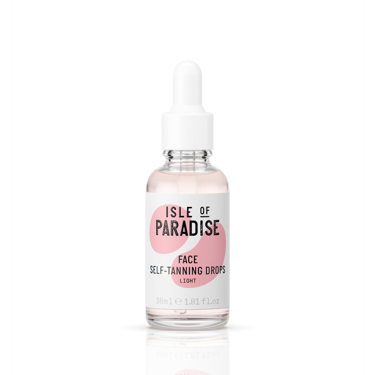 Isle of Paradise self-tanning drops bottle ready for a customizable glow.