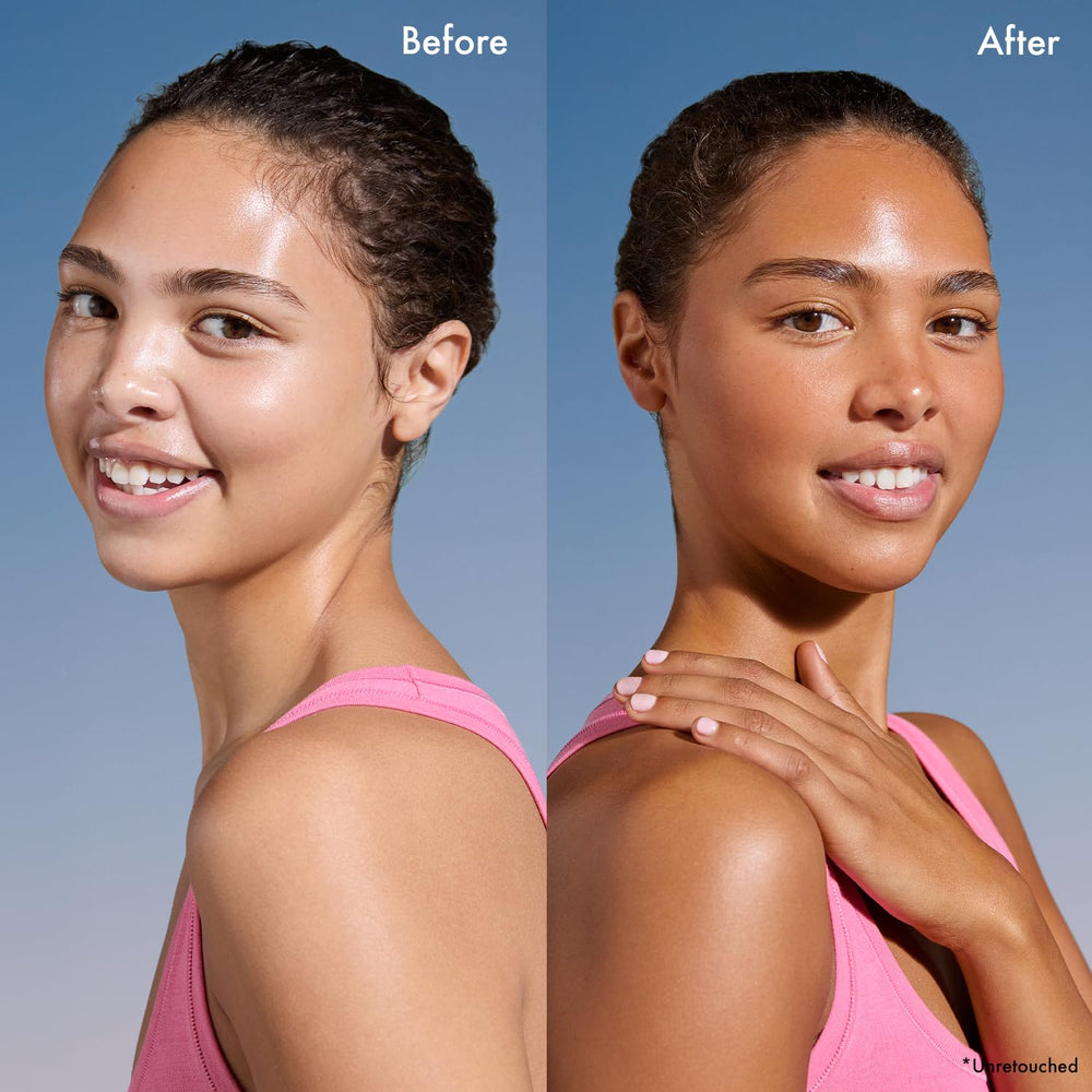 Isle of Paradise fragrance-free label highlights dermatologist-approved, noncomedogenic formula.