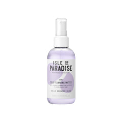 Isle of Paradise Self-Tanning Water clear mist application for quick, even coverage.